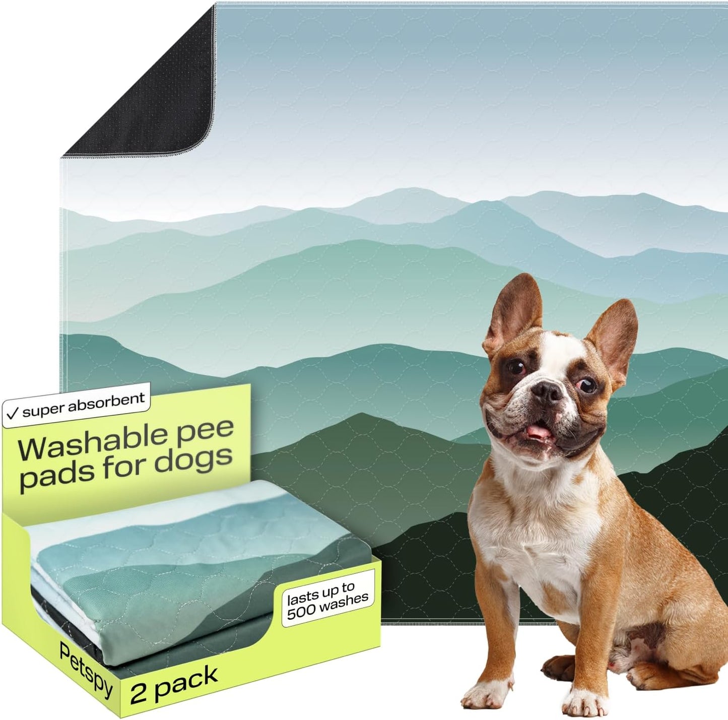 The largest washable dog pee pad in the world