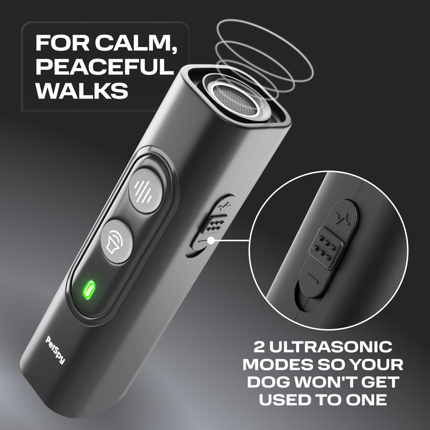 ultrasonic for calm peaceful walks