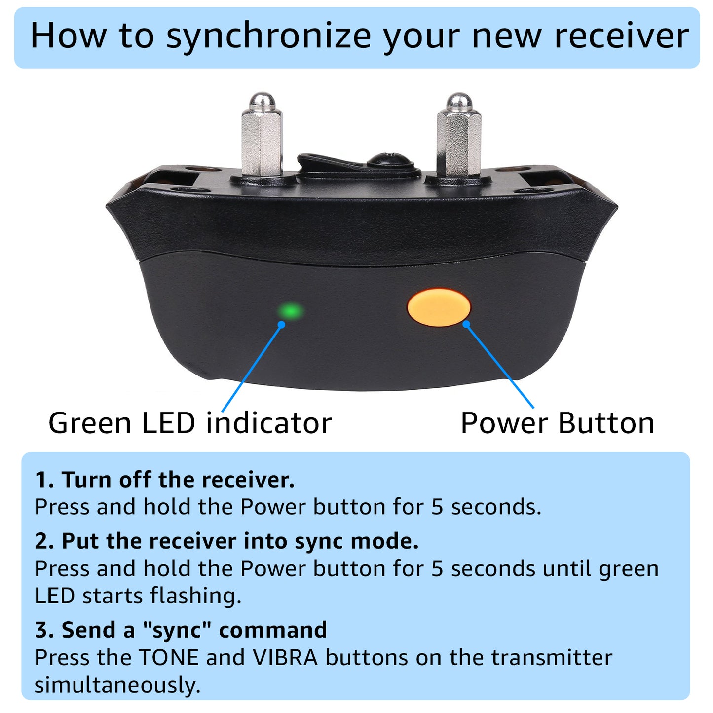 how to synchronize your new receiver