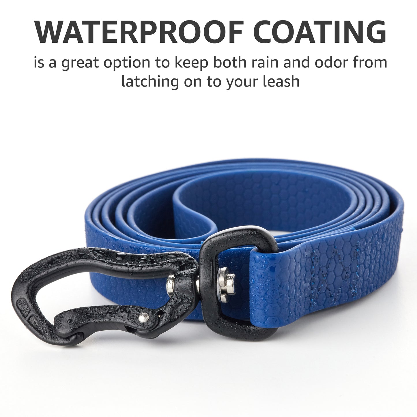 4 foot dog leash waterproof coating
