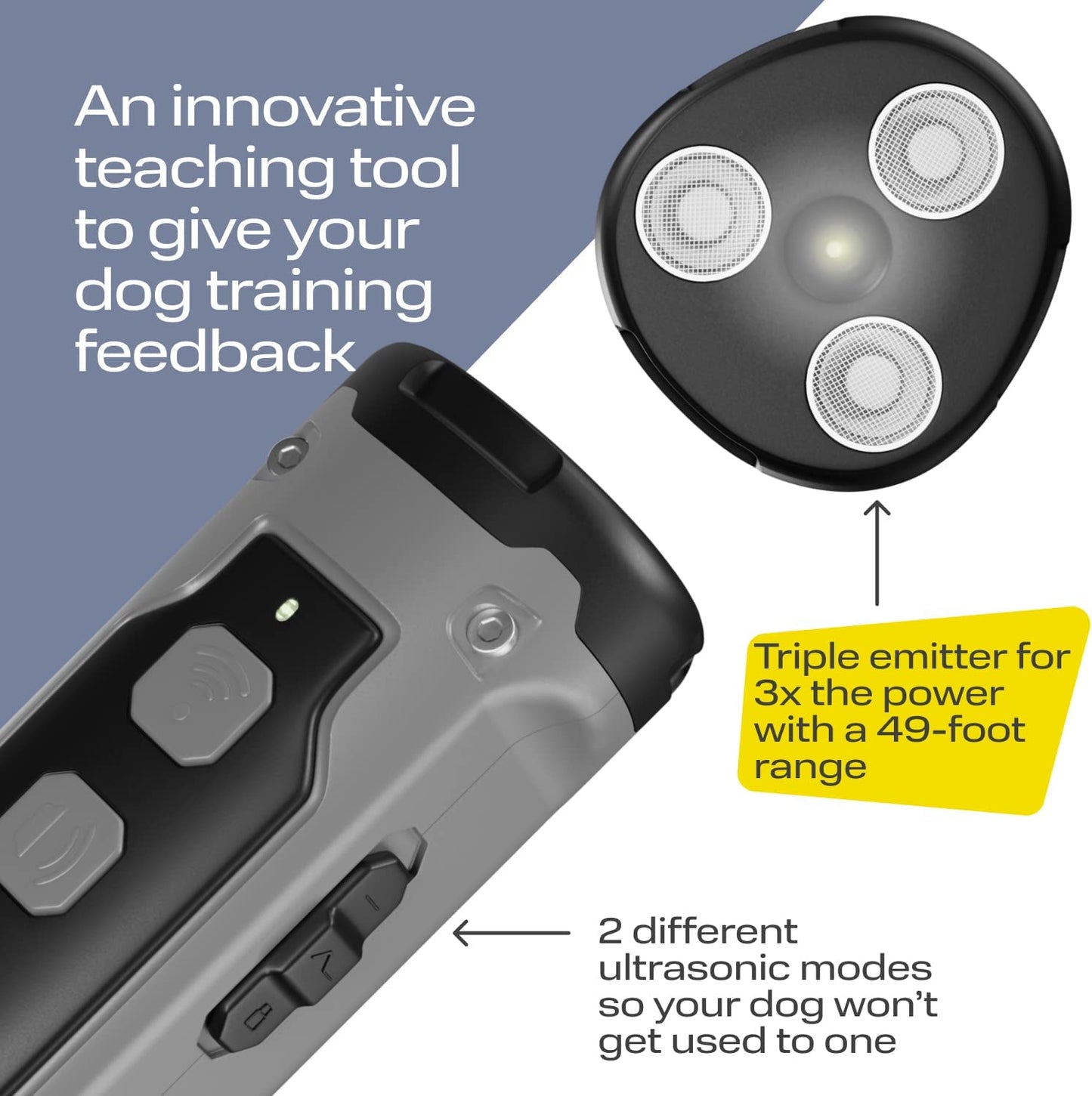 ultrasonic - an innovative teaching tool to give your dog training feedback