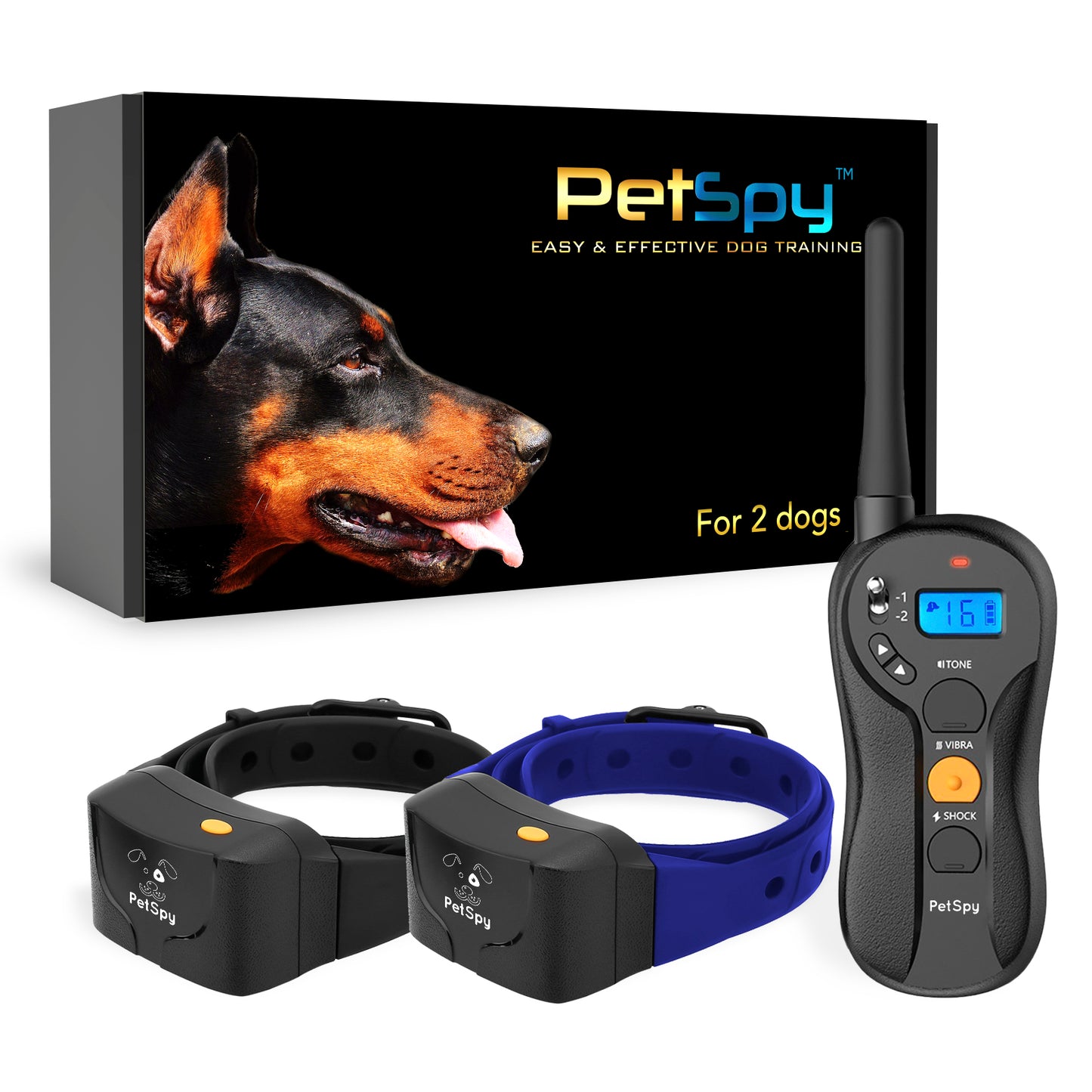 2 Dog training collars P620B Pro Field Trainer Waterproof