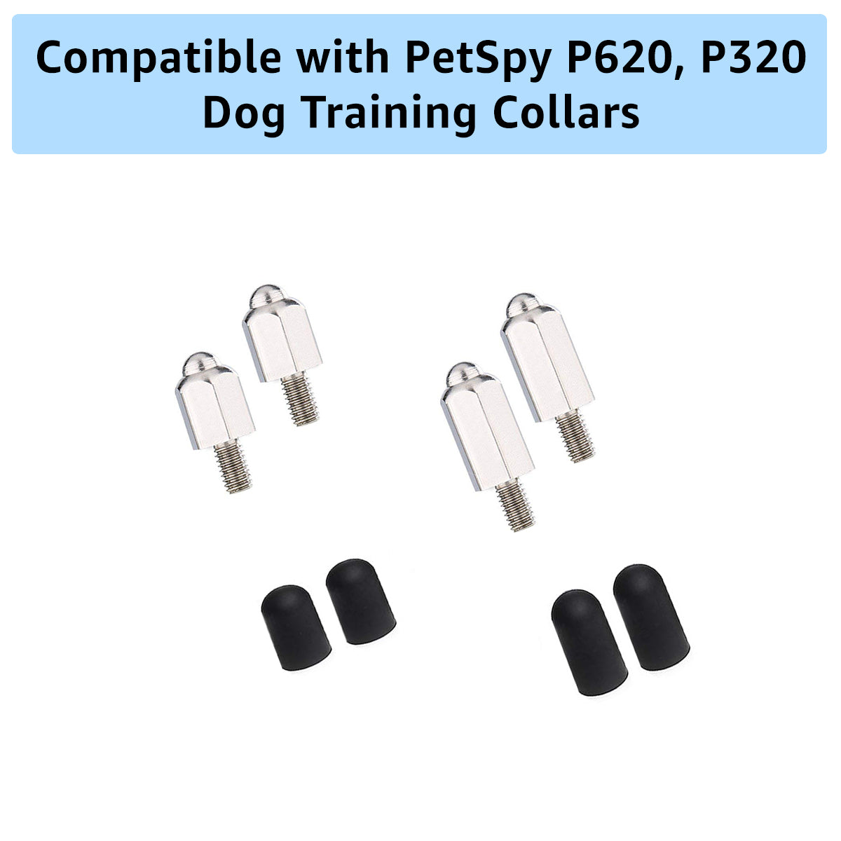 Contact points for P620/P320 dog training collars