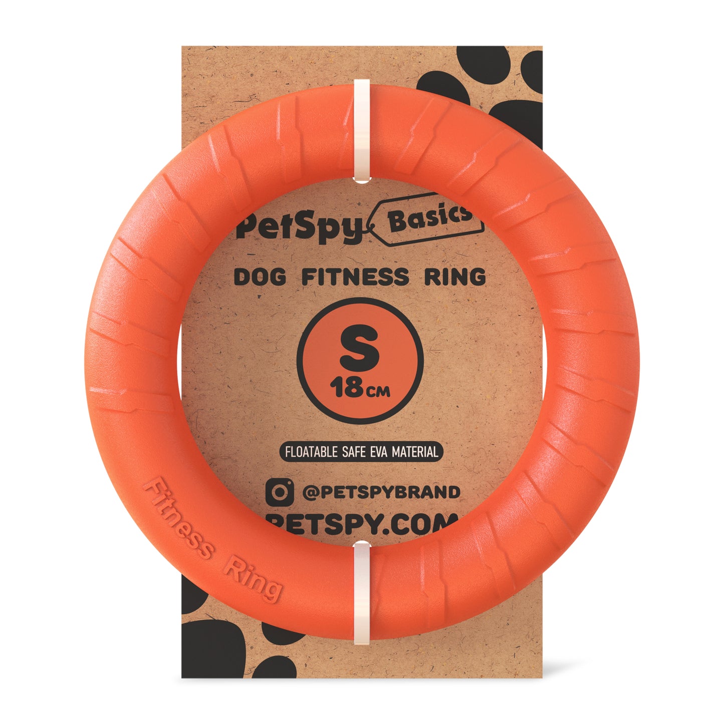 dog ring toy_color orange