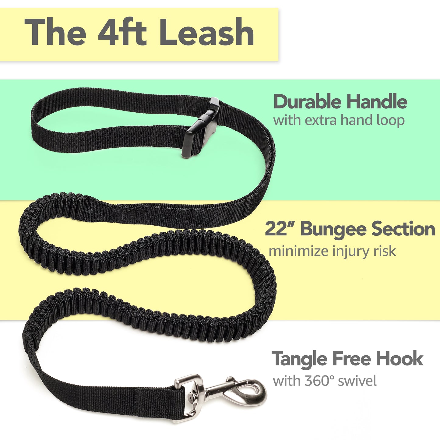 4ft dog eash