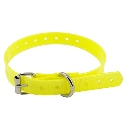 Extra dog collar strap_yellow