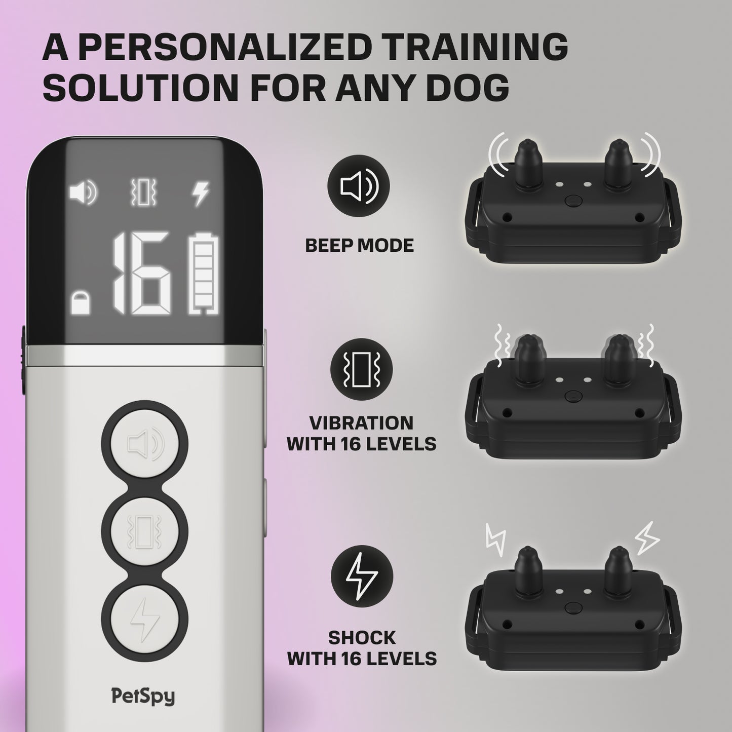 N20 Shock collar for dogs - a personalized training solution for any dog