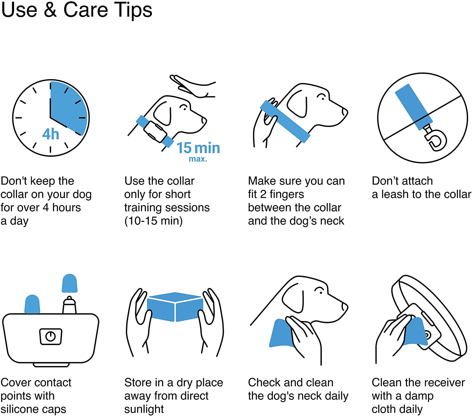 use and care tips