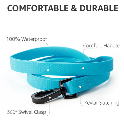kevlar dog leash 6 ft - comfortable and durable