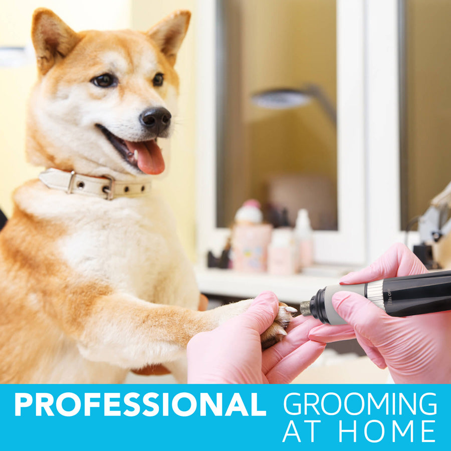 Dog Nail Grinder - Soft Pet Paws™ v2 - Upgraded Professional Dog Nail