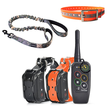 petspy dog shock collar dogs and beep m686b bungee leash for dog bungee leashes