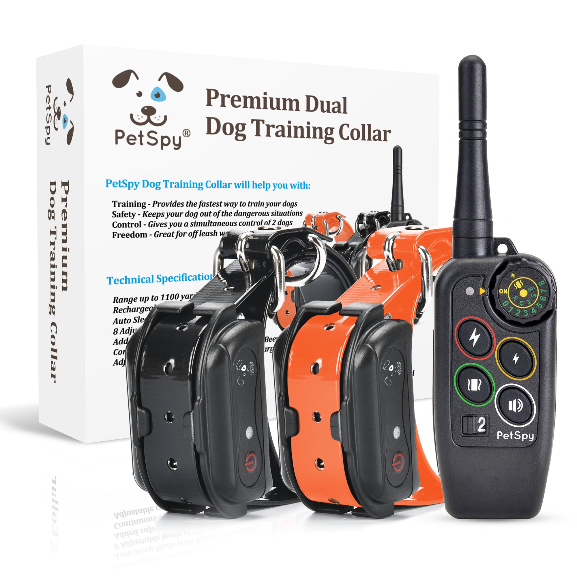 Petspy premium 2025 dog training collar