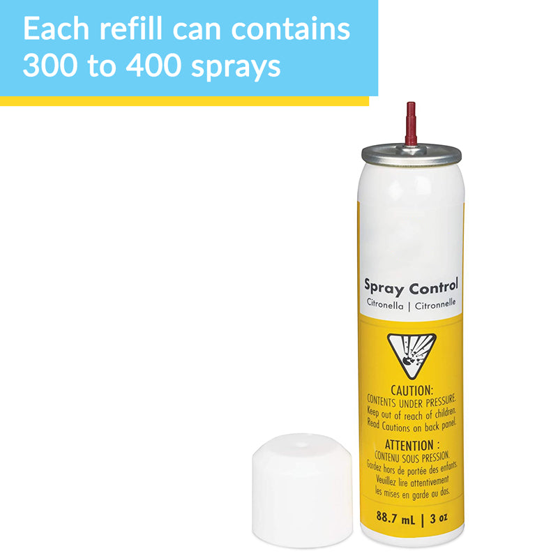 Citronella Spray_each refill can contains 300 to 400 sprays