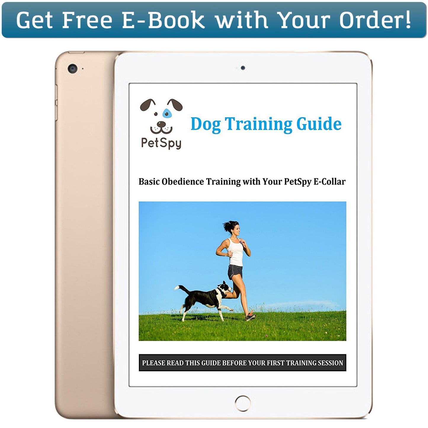 Free Dog training guide with your order 